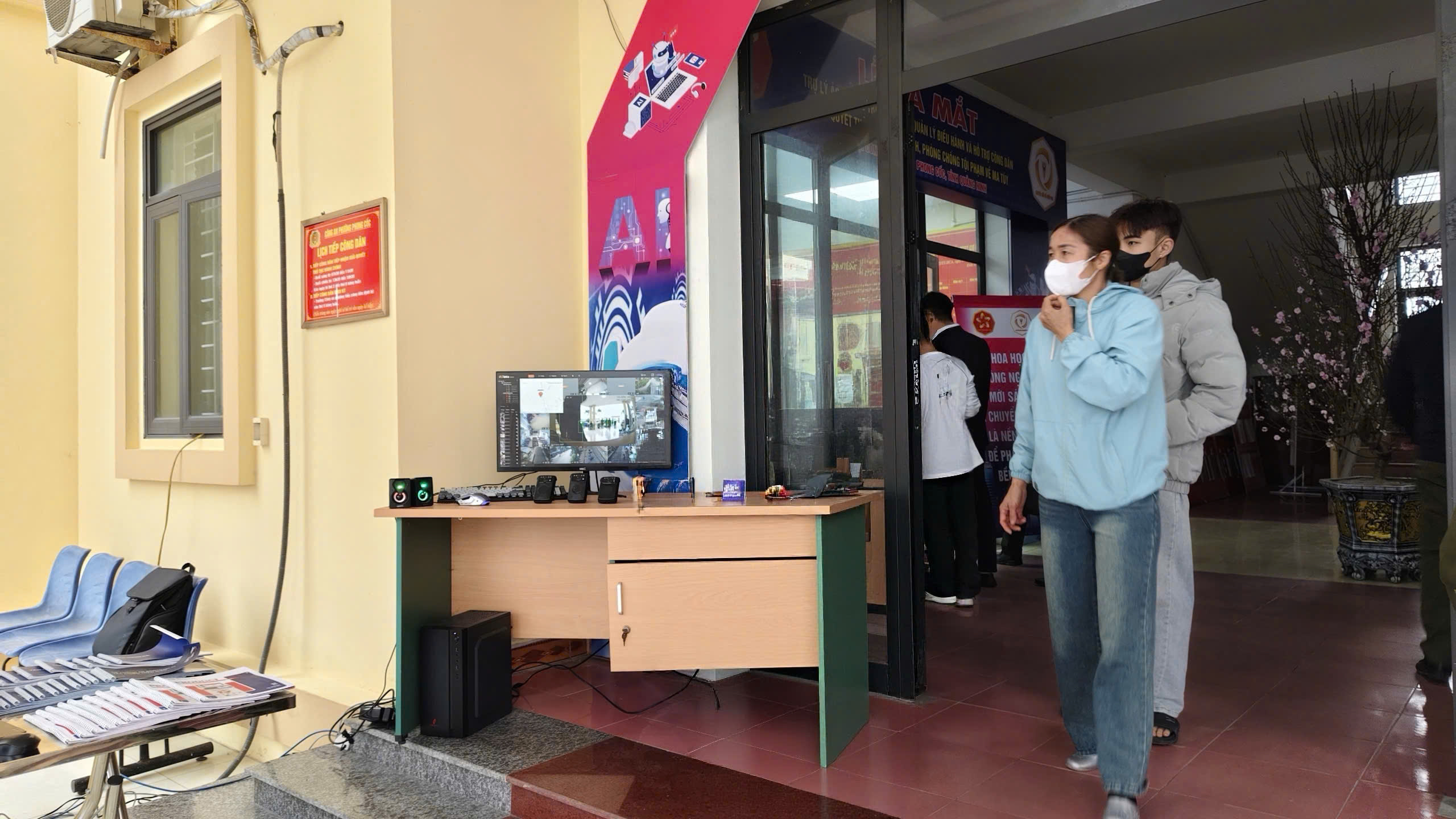 Giao diện phần mềm quản lý video từ bodycam